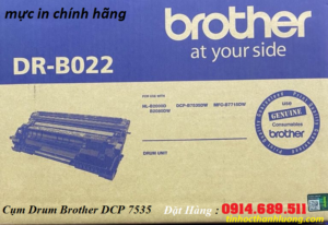 cụm drum brother 7535