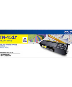hộp mực máy in brother 451y màu vàng